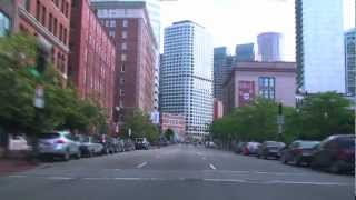 Street Tour Boston MA [upl. by Filmer]