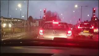 Timelapse drive around Peterborough  16112024 [upl. by Blanc515]