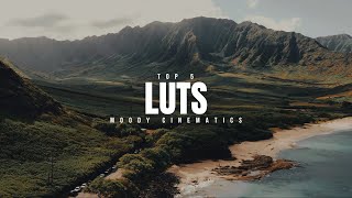 The 5 Best Cinematic LUTs 2024 [upl. by Ailyt]