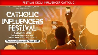 Festival degli influencer cattolici 04 agosto 2023 [upl. by Nyrac172]