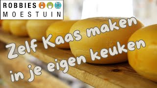 Zelf Kaas Maken Thuis Simpel en Lekker 🧀 [upl. by Idnil]