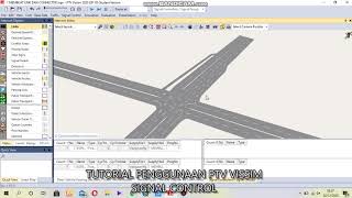 TUTORIAL VISSIM 3  MENAMBAHKAN SIGNAL CONTROL [upl. by Bard572]