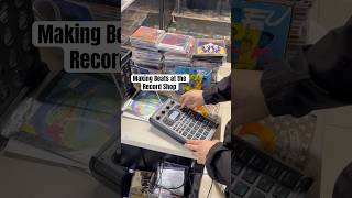 MAKING BEATS ON THE SP404 RecordShop Sp404 mpc500 boombapbeats lofisound [upl. by Leonidas]