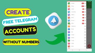 How to Get Free Unlimited Telegram Accounts [upl. by Ahsytal]