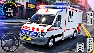 Ambulance Driving Simulator  Van Rescue Emergency Driver  Android GamePlay [upl. by Edahc237]