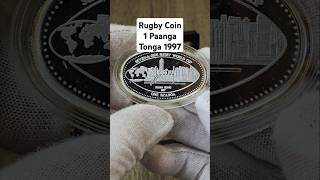 🏉 Rugby 7 World Cup in Hong Kong ✨ The 1997 Tonga 1 Pa’anga Silver Proof Coin ✨Skyline of Hong Kong [upl. by Kemme78]