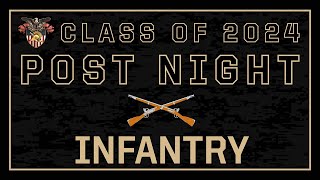 West Point Class of 2024 Infantry Post Night [upl. by Draner]