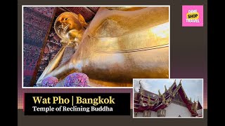 Wat Pho Temple of Reclining Buddha  Bangkok Thailand [upl. by Kendrick]