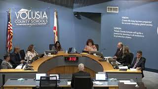 Volusia County School Board Meeting 090723 [upl. by Sosthina917]