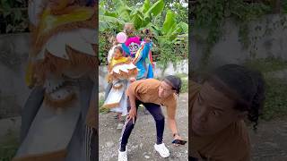 Cuando los niños van al carnaval 🎭🦹‍♀️🤣 carnaval carnavaldominicano shorts humor [upl. by Ailhad261]