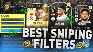 MAKE 100K RIGHT NOW WITH THESE SNIPING FILTERS 🤩 FIFA 22 BEST SNIPING FILTERS TO MAKE COINS [upl. by Ttreve706]