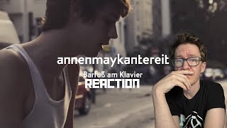 Barfuß Am Klavier  AnnenMayKantereit Reaction [upl. by Ahkihs]