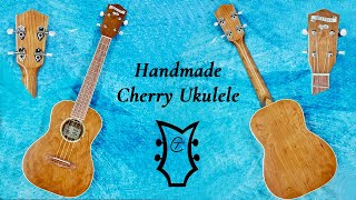 Handmade Cherry Tenor Ukulele [upl. by Eelrefinnej]