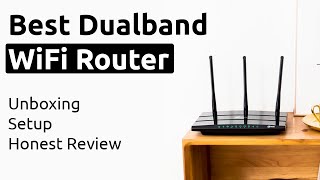 Best TPLink Dual Band Wireless Router  Archer A9 AC1900  Unbox Setup and Review [upl. by Sanoy715]