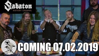 Sabaton History Channel launches 7 February 2019 [upl. by Calder]