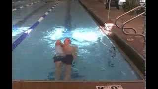 Swimming Backstroke for Beginners [upl. by Annohsal544]