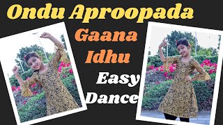 Ondu Aproopada Gaana  Love In Mandya  Kannada Dance Cover  Ninasam Sathisha  Easy Dance [upl. by Ynner]