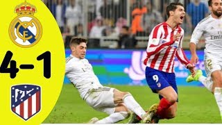 Real Madrid vs Atletico Madrid 41 Final Super Cup Spanyol 2020 [upl. by Myrvyn3]