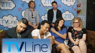 Criminal Minds Interview  TVLine Studio Presented by ZTE  ComicCon 2016 [upl. by Ocirederf]