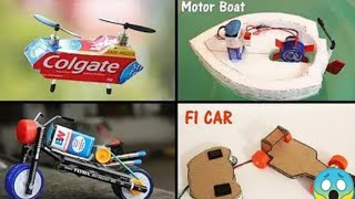 4 creative Dc motor projects viral video [upl. by Hollingsworth945]