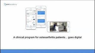 A clinical program for osteoarthritis patients goes digital [upl. by Iaka]