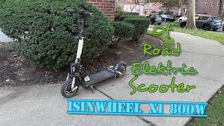 Electric scooter iSinwheel X1 800WOfRoadElektricScooteriSinwheelX1 [upl. by Iiette]