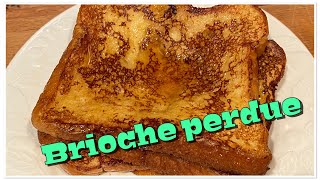 Brioche perdue اكلة سريعة، بريوش مفقود 😅😅 [upl. by Ardnnek]