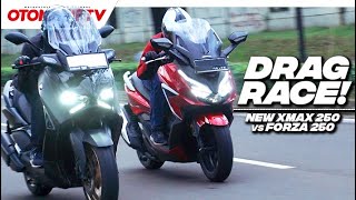 ADU PERFORMA YAMAHA NEW XMAX 250 vs HONDA FORZA 250 KENCANG MANA l Otomotif TV [upl. by Mack]