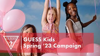 GUESS Kids Spring 23 Campaign  GUESSKids [upl. by Greenlee]