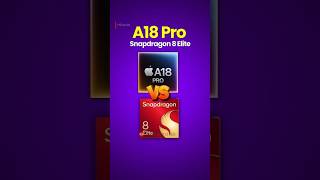 A18 vs Snapdragon 8 Elite Processor🤯  Dont miss it shorts new [upl. by Fia]