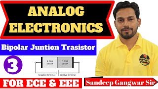 Analog Electronics Bipolar Junction Transistor Part3 For RRB JE 2019 By Sandeep Gangwar Sir [upl. by Faludi]