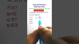 Ratio amp Proportion  Math Easy Tricks [upl. by Jala]