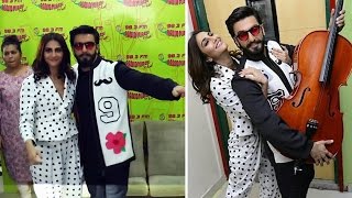 Ranveer Singh amp Vaani Kapoor At Radio Mirchi  Befikre Promotion [upl. by Tiebout255]