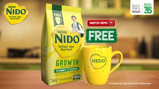 GET A FREE MUG WITH NIDO SCHOOL AGE NUTRITION [upl. by Benedicto151]