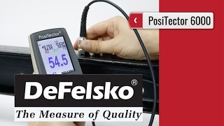 PosiTector 6000  Coating Thickness Gauge product video presentation [upl. by Roby]