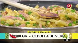 Receta de hoy revuelto gramajo [upl. by Merrili]