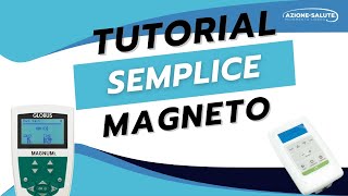 Tutorial Magnetoterapia Come funziona  AZIONE SALUTE [upl. by Evelyn]