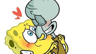 Spongebob x Squidward  Stupid Love ❤️ [upl. by Ever837]