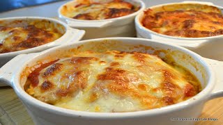 Receta de Gratinado de Berenjenas con Tomate y Mozzarella Elaboracion fácil y rápida [upl. by Dowski907]