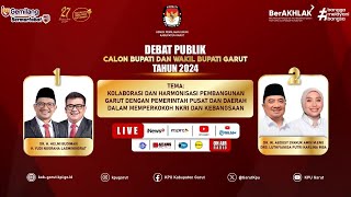 DEBAT PUBLIK Calon Bupati amp Wakil Bupati Garut Mencari Pemimpin yang Mampu Berkolaborasi amp Harmonis [upl. by Weisbart]