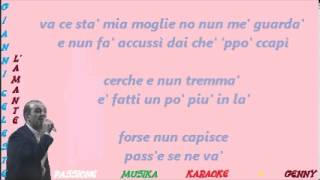 GIANNI CELESTE Lamante karaoke [upl. by Teik810]