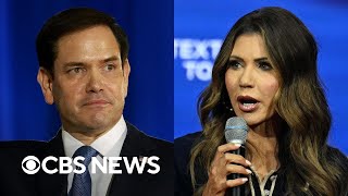 Marco Rubio Kristi Noem poised to join second Trump administration [upl. by Rozella120]