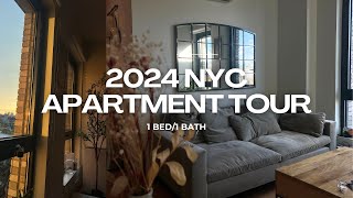 2024 NYC Apartment Tour  1 bed 1 bath in Williamsburg Brooklyn  4000 [upl. by Suiremed]