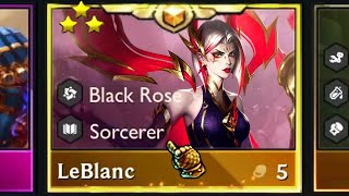 3 Star LeBlanc ⭐⭐⭐ TFT Arcane Set 13 [upl. by Leahcimnoj984]