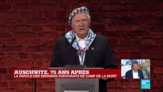 Auschwitz 75 ans après  quotJai assisté aux suicides de prisonniersquot [upl. by Alyac]