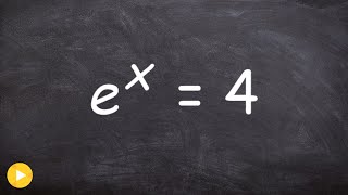 Converting an exponential equation to logarithmic [upl. by Soilisav525]