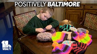 Girl makes handmade hats to help pediatric cancer patients [upl. by Ellsworth378]