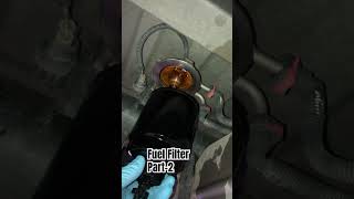 Fuel filter change Part2 ram [upl. by Aihsal]