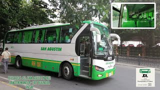 BUS RIDE  53 SAN AGUSTIN 9973 GOLDEN DRAGON XML6103 MARCOPOLO [upl. by Ahders]