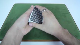 Card Palming Technique  Two handed Top Palm Tutorial [upl. by Annasus]